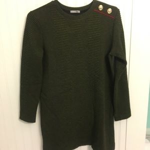 Zara army dress